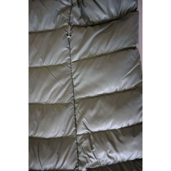 Anorak 50828CN Women's Sz XL Green Down Filled Crop Sleeve Puffer Jacket - Picture 10 of 13